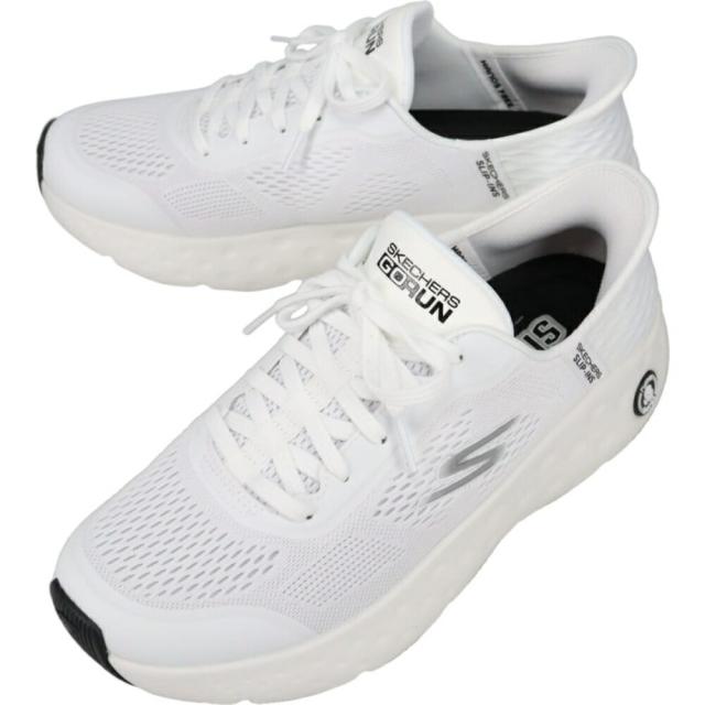 スケッチャーズ SKECHERS スニーカー スリップインズ マックス クッショニング ハイパー クレイズ Slip-ins MAX CUSHIONING HYPER CRAZE ホワイト ブラック 220701 WBK