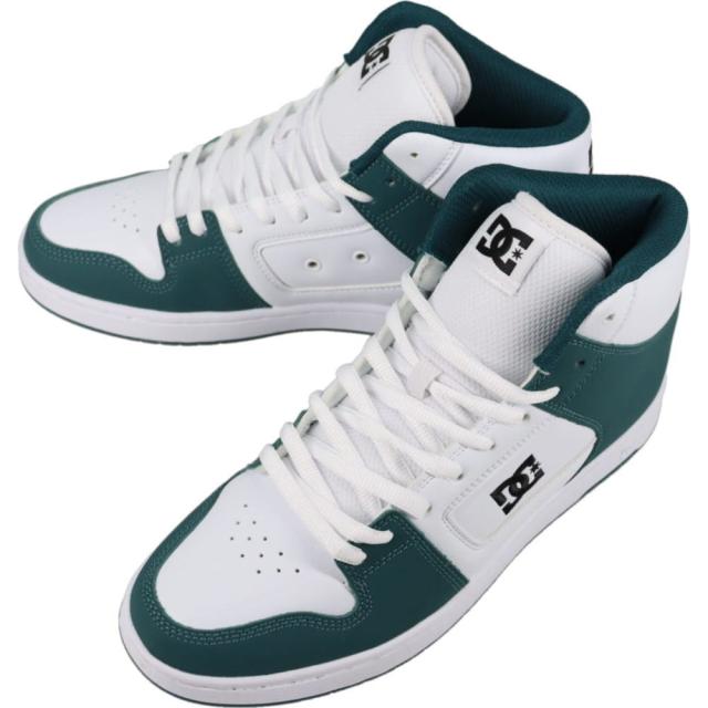 ディーシーシューズ DC SHOES スニーカー マンテカ フォー ハイ MANTECA 4 HI ホワイト/ダークティール DM251003 111