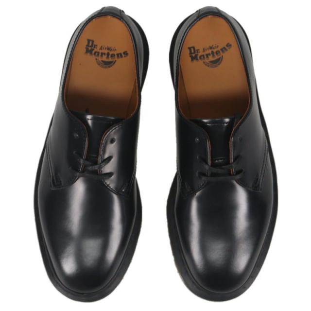 交換・返品 初回時送料無料（沖縄県を除く）ドクターマーチン Dr.Martens ARCHIE II 3ホールシューズ BLACK ブラック 25009001