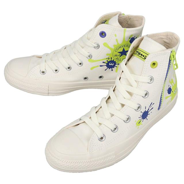 コンバース CONVERSE スニーカー オールスター Z ハイ/スプラトゥーン3 ALL STAR Z HI / Splatoon3 ホワイト WHITE 1SE172