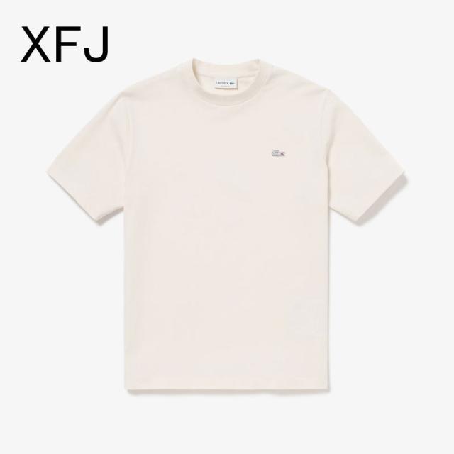 ラコステ LACOSTE アウトラインクロッククルーネックTシャツ TH5582-99 031(ブラック) 166(ネイビー) XFJ(ベージュ)_3