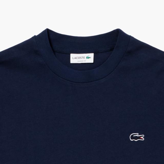 ラコステ LACOSTE アウトラインクロッククルーネックTシャツ TH5582-99 031(ブラック) 166(ネイビー) XFJ(ベージュ)_5