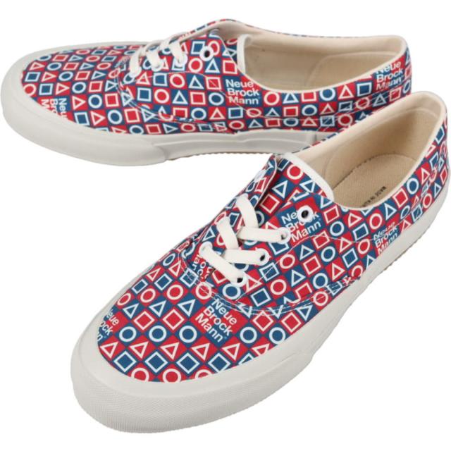 ムーンスター MOONSTAR スニーカー NBM デッキ NBM DECK レッド/ブルー RED/BLU 54324172