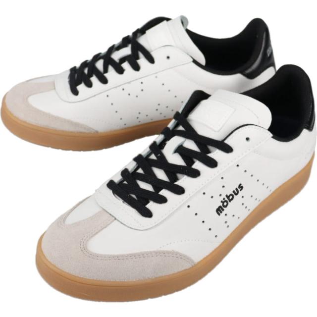 モーブス mobus スニーカー フェルス FELS ホワイト/ブラック M-2502T-1020