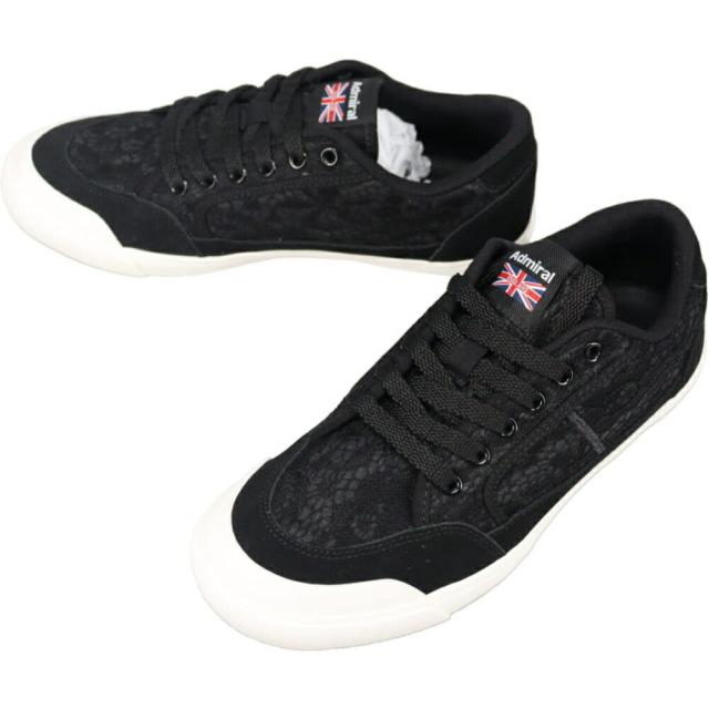 アドミラル Admiral スニーカー イノマーフラワー INOMER F ブラック/ブラック AD607