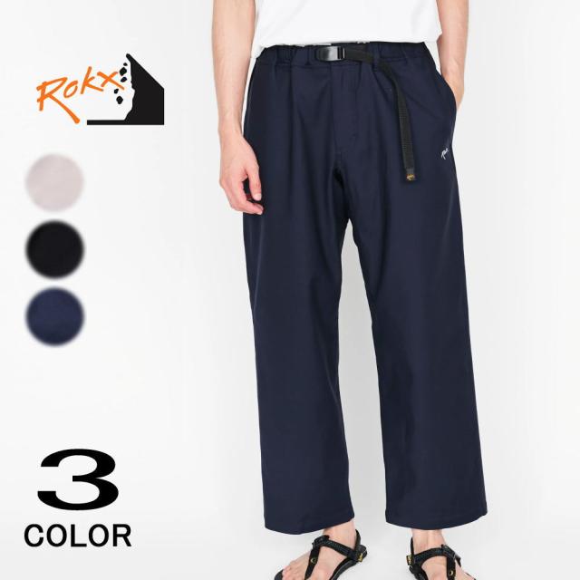 ロックス ROKX ライトトレックワイドパンツ LIGHT TREK WIDE PANT RXMS251209 ストーン ブラック ダークネイビー