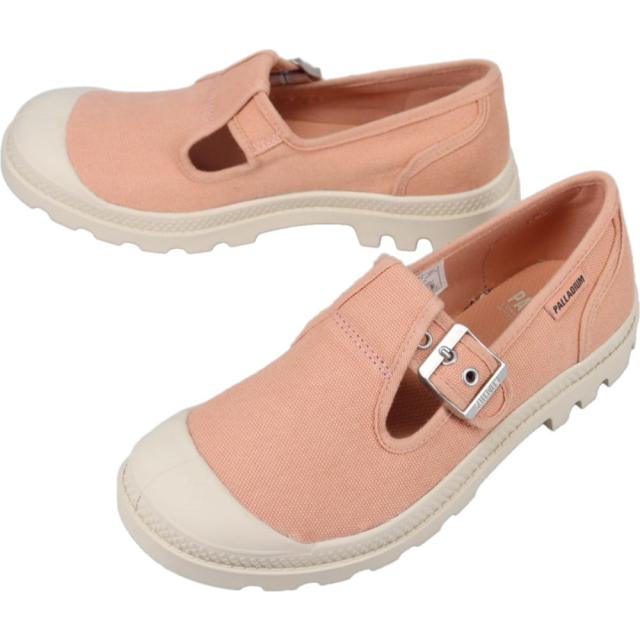 パラディウム PALLADIUM スニーカー パンパ メリージェーン ウォッシュド PAMPA MARYJANE WASHED ローズ ストーン 94475-664-M