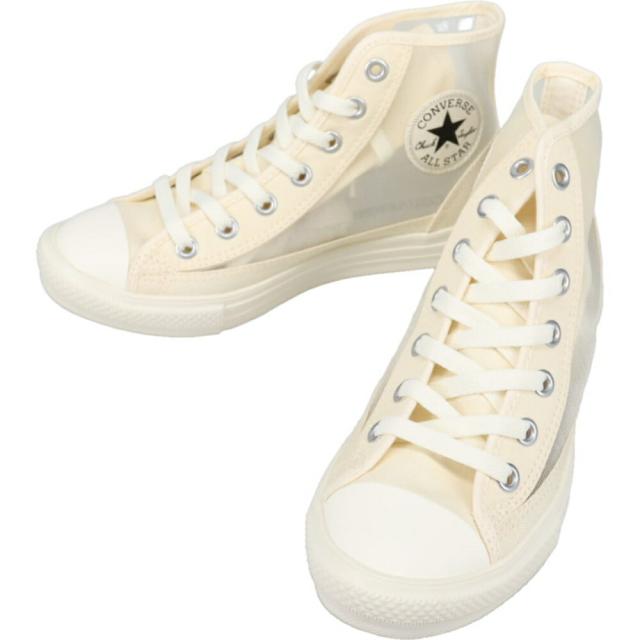 コンバース CONVERSE スニーカー オールスター ライト ブリージー ハイ ALL STAR LIGHT BREEZY HI オフホワイト  1SE368