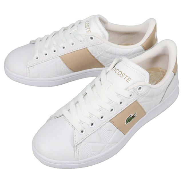 ラコステ LACOSTE スニーカー CARNABY SET 1252 APAC SFA 49SFA0039 2J8 ホワイト/LTブラウン