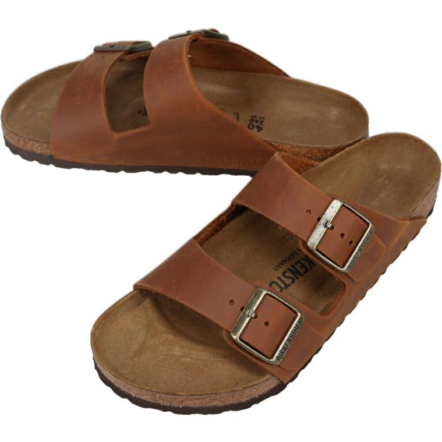 ビルケンシュトック BIRKENSTOCK サンダル アリゾナ Arizona コニャック 1028272 レギュラー幅
