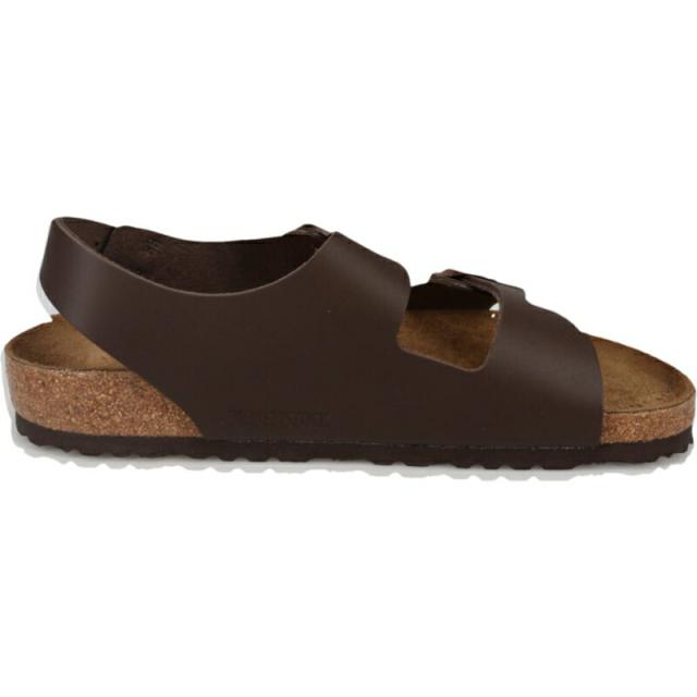 ビルケンシュトック BIRKENSTOCK サンダル ミラノ Milano ダークブラウン 0034101 レギュラー幅_2