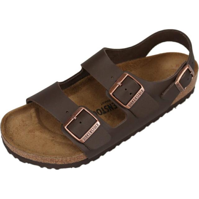 ビルケンシュトック BIRKENSTOCK サンダル ミラノ Milano ダークブラウン 0034101 レギュラー幅_6