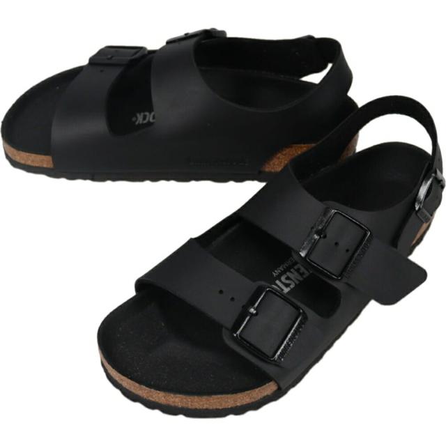 ビルケンシュトック BIRKENSTOCK サンダル ミラノ Milano トリプルブラック 1024997 レギュラー幅