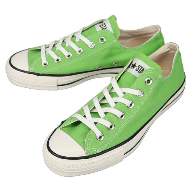 コンバース CONVERSE スニーカー キャンバス オール スター ジャパン オックス CANVAS ALL STAR J OX マスカットグリーン