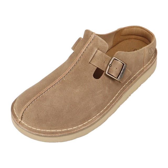 クラークス Clarks ソルスブリーミュール Solsbury Mule ダークサンドスエード 26180882 モカシン