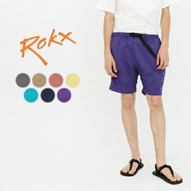 ロックス ROKX MG ドライショーツ MG DRY SHORT RXMS2333077 R15(グレー) R19(ブラック) R21(チノ) R32(D.ピンク) R55(D.イエロー) R62(LT.シーグリーン) R76(インディゴ) R85(パープル)