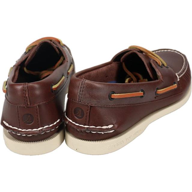 スペリー トップ サイダー SPERRY TOP-SIDER オーセンティック オリジナル (AO) ツーアイ レザー レザー ボートシューズ クラシックブラウン 0195115