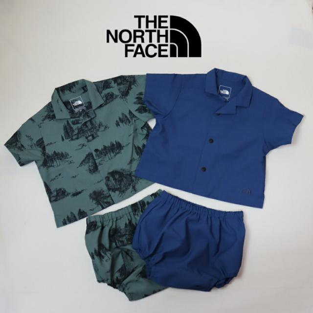 ノースフェイス THE NORTH FACE 子供 ベビー アロハ ベント セット B Aloha Vent Set NRB22560 OB(マウンテンブルー) YN(ヨセミテトワレニュートープ)