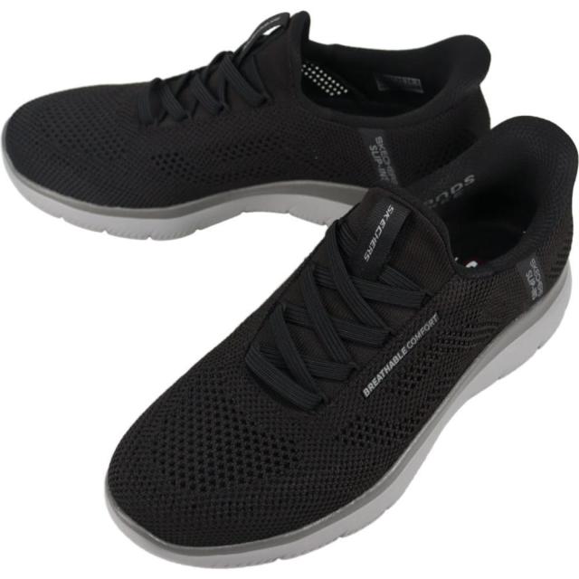 スケッチャーズ SKECHERS スニーカー メンズ スリップインズ サミッツ パーフォ SUMMITS PERFO ブラック/チャコール 232939 BKCC
