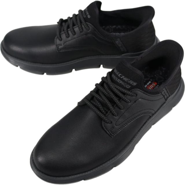 スケッチャーズ SKECHERS スニーカー メンズ スリップインズ ガルザ カーリン GARZA CARLYN ブラック 205278 BBK