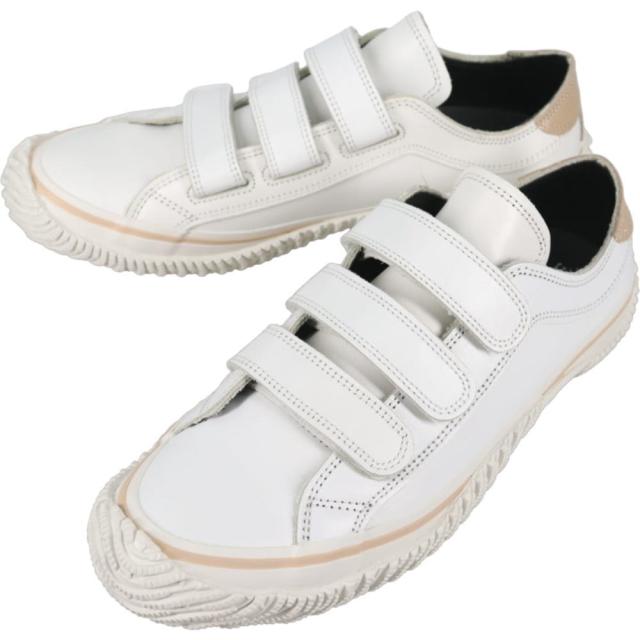 スピングル SPINGLE スニーカー SP-211 ホワイト/ベージュ WHT/BEIGE 191