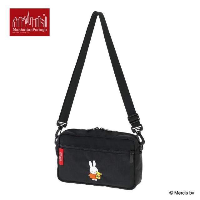 マンハッタンポーテージ Manhattan Portage バッグ ジョガー (L) JPN VER 2 500D コーデュラ  ミッフィー 70 JOGGER (L) JPN VER 2 500D CORDURA MF70 ブラック 1404-L-2-500CD-MF-70TH BLK