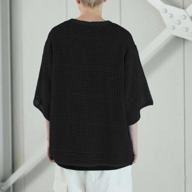 アーミーツイル ARMY TWILL ウェア コットン メッシュ ティー Cotton Mesh Tee 2513004 ブラック エ