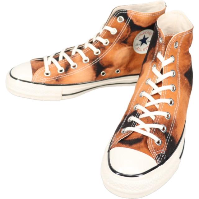 コンバース CONVERSE スニーカー オールスター エイジド ブリーチドキャンバス HI ALL STAR AGED BLEACHEDCANVAS HI ブラック BLACK 1SE575