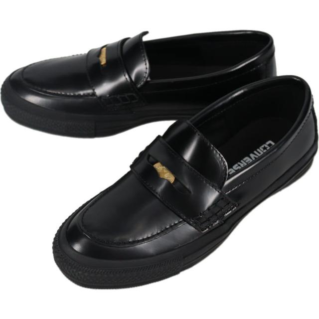 コンバース CONVERSE スニーカー オールスター ローファー ALL STAR COINLOAFER ブラック