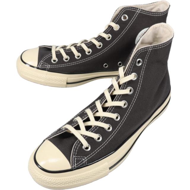 コンバース CONVERSE スニーカー オールスター エイジド AC HI ALL STAR AGED AC HI インクブラック INK.BLK 1SE681