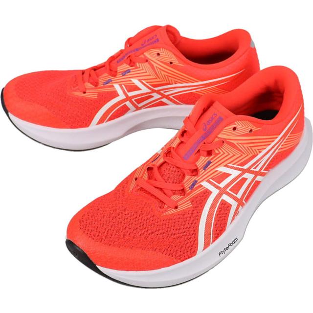 アシックス asics ウォーキングシューズ ハイパースピード 5 HYPER SPEED 5 フラッシュレッド/ホワイト 1012B863-600