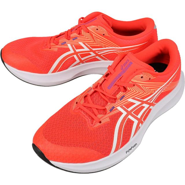 アシックス asics スニーカー メンズ ハイパー スピード 5 ワイド HYPER SPEED 5 WIDE フラッシュレッド/ホワイト 1011C082-600