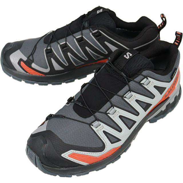 サロモン salomon トレイルランニングシューズ エックスエー プロ 3D V9 ゴアテックス XA PRO 3D V9 GTX タービュランス/ブラック/バーントオーチャー 478175