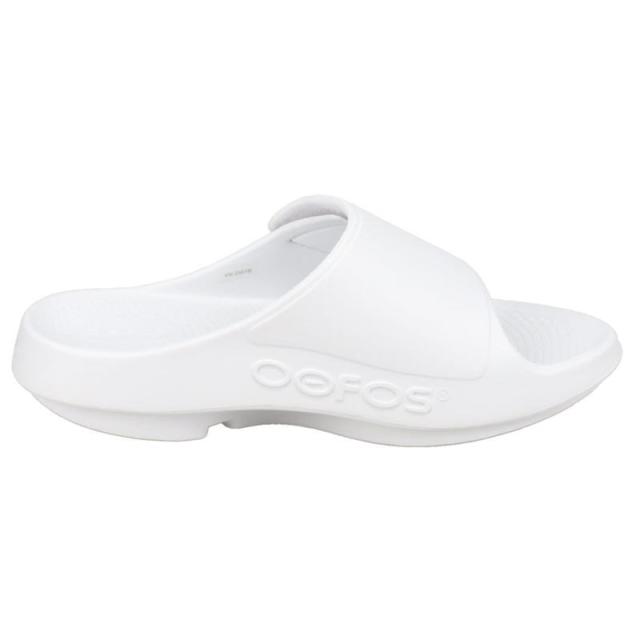 ウーフォス OOFOS リカバリーサンダル ウーアー 運動競技 フレックス OOahh Sport Flex 白いこと White 2000060003231