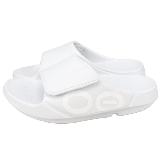 ウーフォス OOFOS リカバリーサンダル ウーアー 運動競技 フレックス OOahh Sport Flex 白いこと White 2000060003231