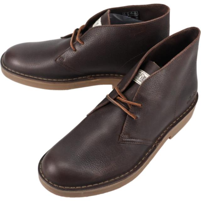 クラークス Clarks メンズ デザート ブーツ エヴォ Desert Bt Evo ダークブラウンレザー 26183363
