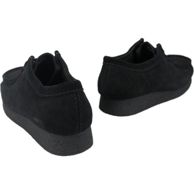 クラークス Clarks メンズ ワラビー エヴォ ウォータープルーフ Wallabee EVO WP ブラックスエード 26177833_1