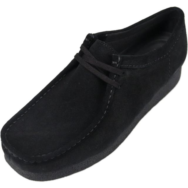 クラークス Clarks メンズ ワラビー エヴォ ウォータープルーフ Wallabee EVO WP ブラックスエード 26177833_6