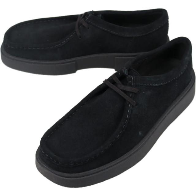 クラークス Clarks メンズ トービュー Torview ブラックスエード 26183435