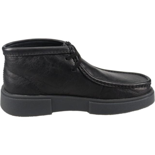 クラークス Clarks メンズ トービュー ハイ Torview Hi ブラックレザー 26183440_2