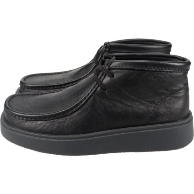 クラークス Clarks メンズ トービュー ハイ Torview Hi ブラックレザー 26183440_3