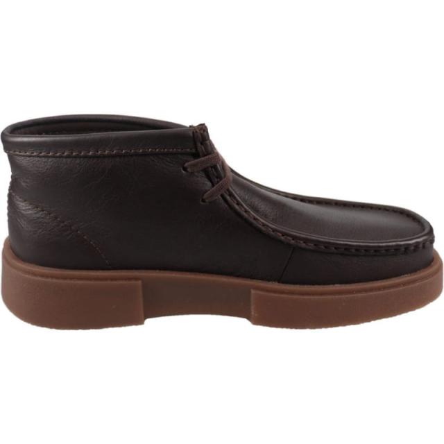 クラークス Clarks メンズ トービュー ハイ Torview Hi ブラウンレザー 26183441_2