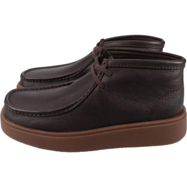 クラークス Clarks メンズ トービュー ハイ Torview Hi ブラウンレザー 26183441_3