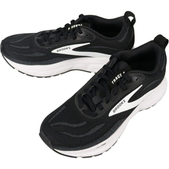 ブルックス BROOKS ランニングシューズ トレース4 Trace4 ブラック/ホワイト BRW4412