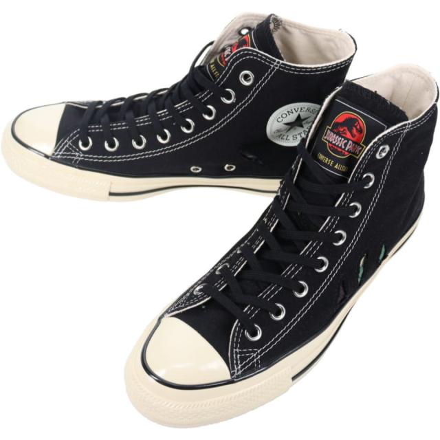 コンバース CONVERSE スニーカー オールスター エイジド RL HI ジュラシックパーク ALL STAR AGED RL HI JURASSIC PARK ブラック/カモ 1SE697