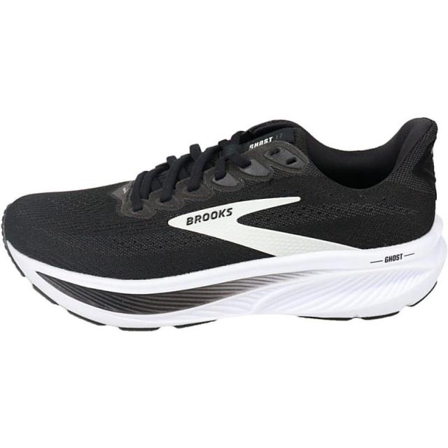 ブルックス BROOKS ランニングシューズ Ghost 17 ゴースト 17 ブラック/ホワイト BRM4423_1