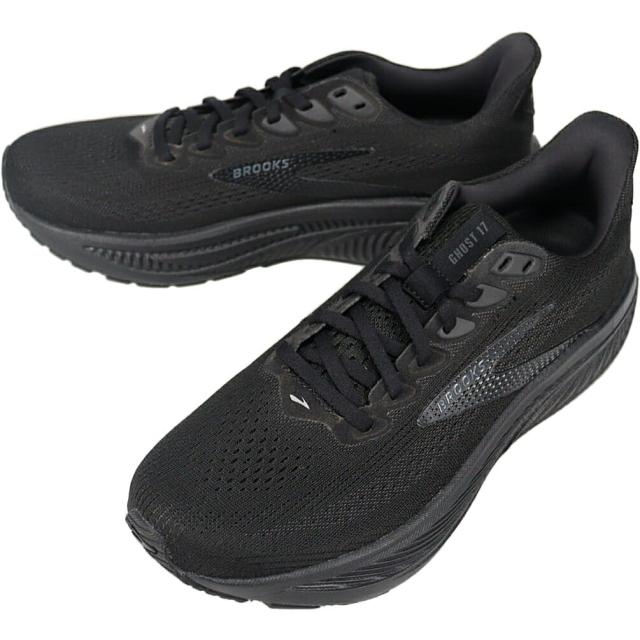 ブルックス BROOKS ランニングシューズ Ghost 17 ゴースト 17 ブラック BRM4423