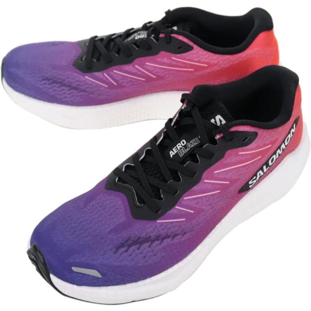 サロモン salomon メンズ ランニングシューズ エアロ ブレイズ 3 グラジエント AERO BLAZE 3 GRADIENT ネオンフレーム/リバティ/ホワイト 478751