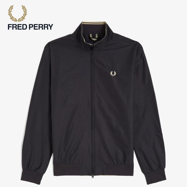 フレッドペリー FRED PERRY アウター ザ ベンサム ジャケット The Brentham Jacket J2660 350(ブラック)