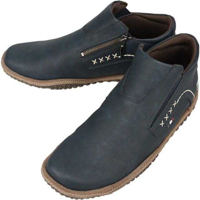 コンカラー conqueror スニーカー フォギー ウォーターテックス FOGGY WATER-TEX ネイビー